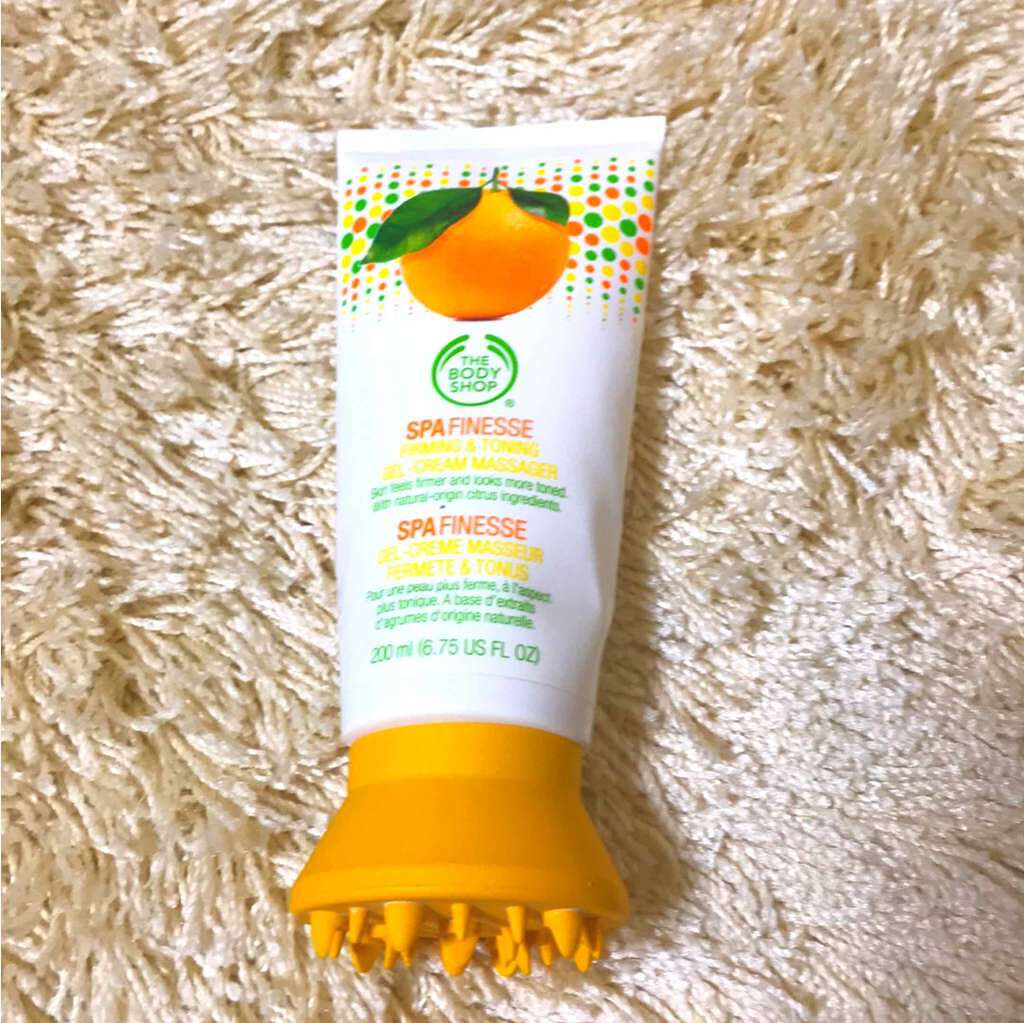 THE BODY SHOP スパフィネス ファーミング＆トーニング ジェルクリームのクチコミ「使い切りましたのでレビューします(^^)

これは去年の夏に買っています。
（実際がっつり使い.....」（1枚目）