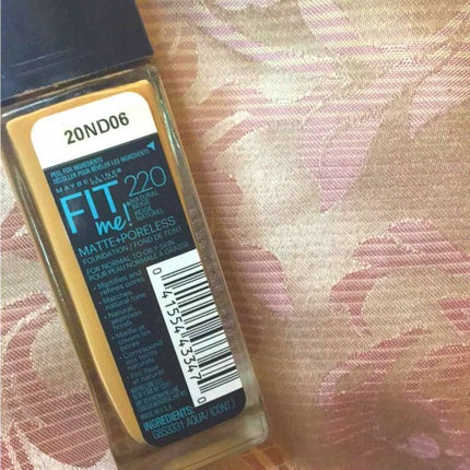 フィットミーリキッドファンデーション/MAYBELLINE NEW YORK/リキッドファンデーションを使ったクチコミ(2枚目)