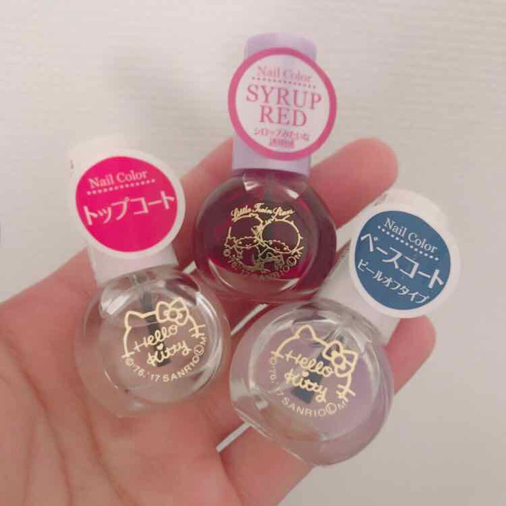 キキララ ネイル/DAISO/マニキュアを使ったクチコミ(1枚目)