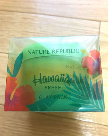 nature republic Hawaiian fresh clay pack

こちら韓国の化粧ブランドの
ネイチャーリパブリックから出ている
泥パックになります。

ユーチューバーの方がオススメし