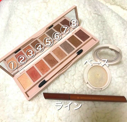 グラマラスヌード アイパレット (クリスマスコフレ 2017)/Visée/メイクアップキットを使ったクチコミ(1枚目)