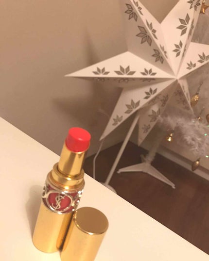 ルージュ ヴォリュプテ シャイン/YVES SAINT LAURENT BEAUTE/口紅を使ったクチコミ(1枚目)