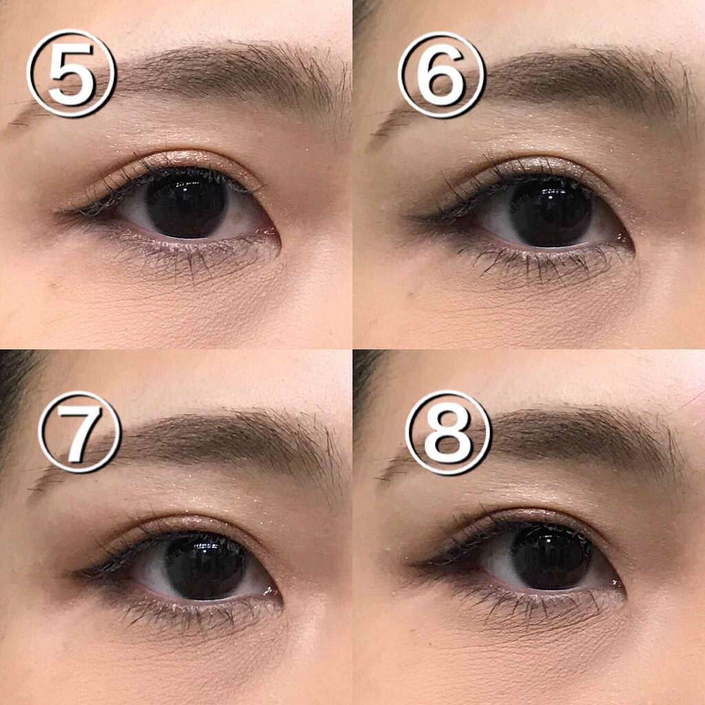 グラマラスヌード アイパレット (クリスマスコフレ 2017)/Visée/メイクアップキットを使ったクチコミ(4枚目)