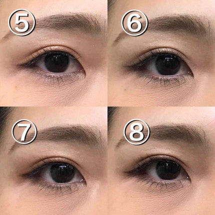 グラマラスヌード アイパレット (クリスマスコフレ 2017)/Visée/メイクアップキットを使ったクチコミ(4枚目)