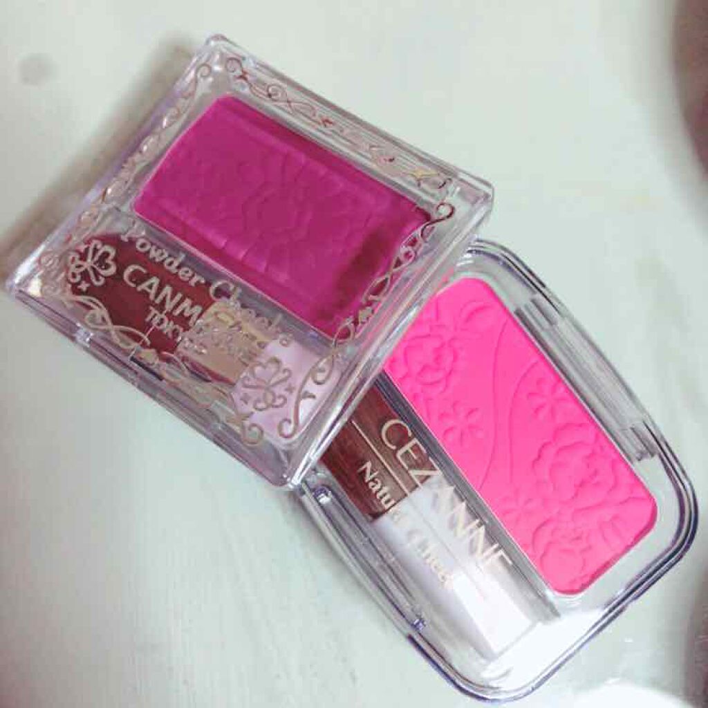 【旧品】パウダーチークス/キャンメイク/パウダーチークを使ったクチコミ(1枚目)