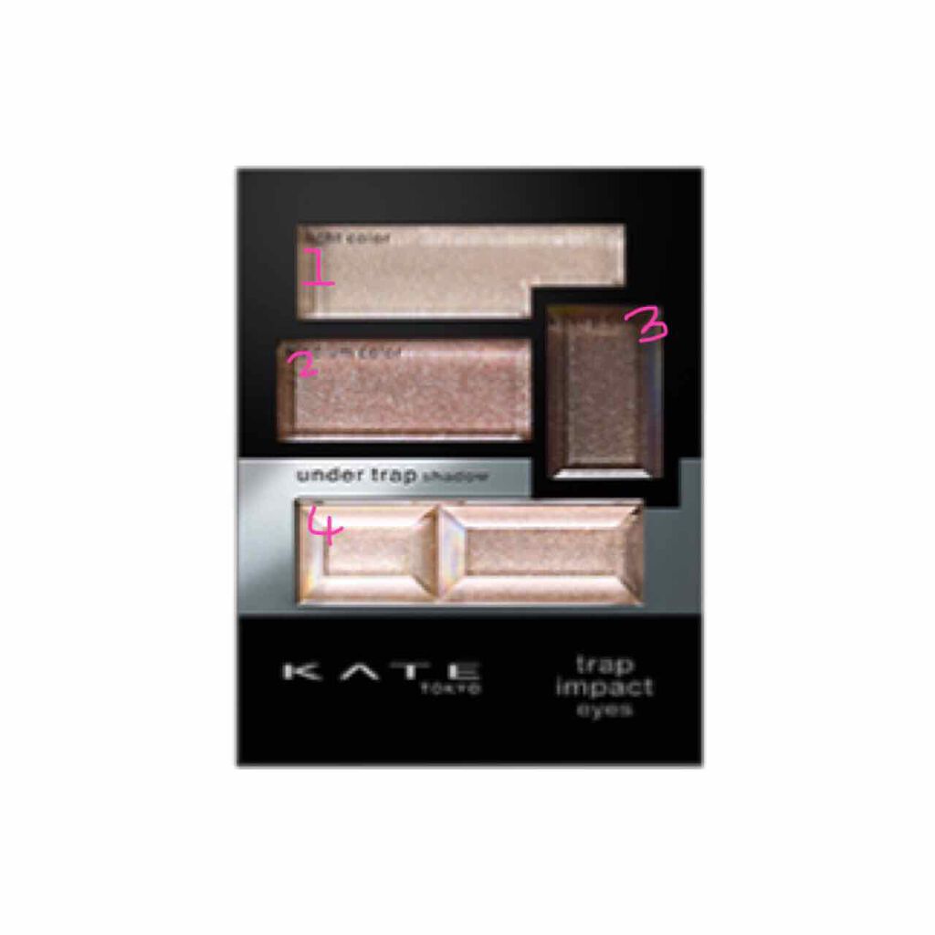 か on LIPS 「トラップインパクトアイズ/BR-1ケイトです*̣̩⋆̩*画像に..」(1枚目)