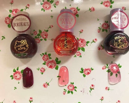 サンリオネイル/DAISO/マニキュアを使ったクチコミ(1枚目)