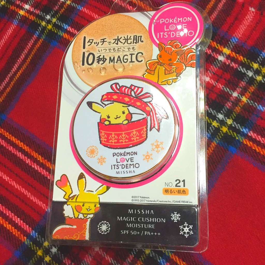 M クッション ファンデーション(モイスチャー)/MISSHA/クッションファンデーションを使ったクチコミ（1枚目）