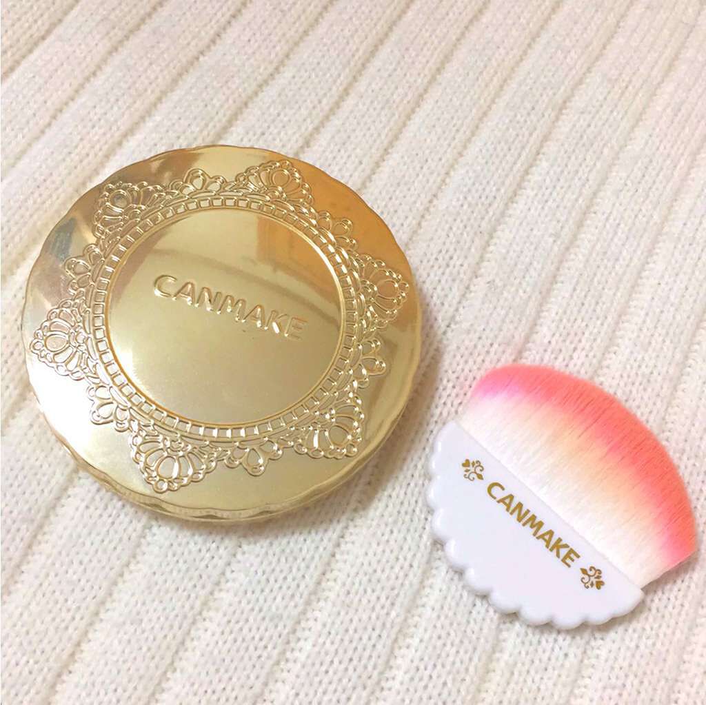 【旧品】マシュマロフィニッシュパウダー/キャンメイク/プレストパウダーを使ったクチコミ(1枚目)