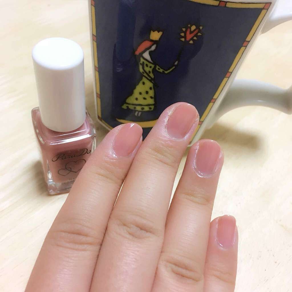 ネイルファンデーション/パラドゥ/マニキュアを使ったクチコミ(1枚目)