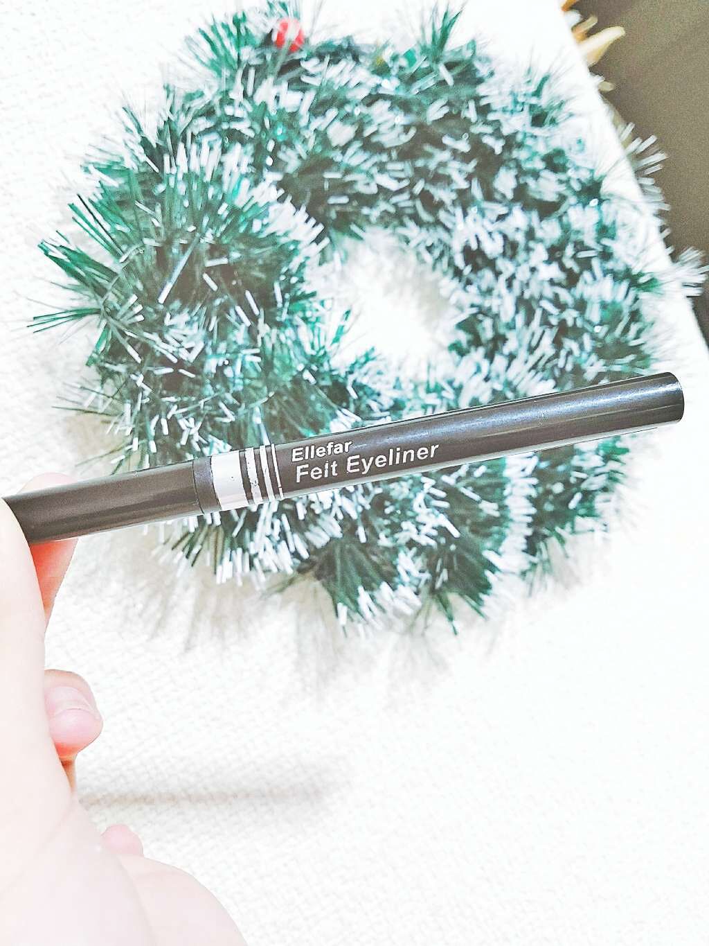 エルファー フェルトアイライナーA/DAISO/リキッドアイライナーを使ったクチコミ(1枚目)