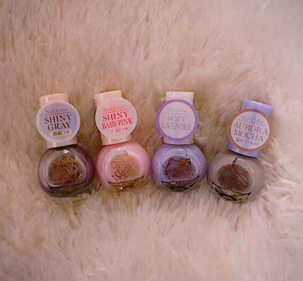 サンリオネイル/DAISO/マニキュアを使ったクチコミ(1枚目)