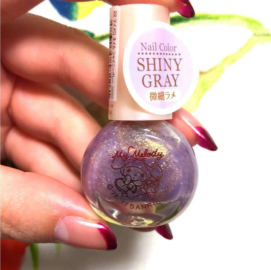 サンリオネイル/DAISO/マニキュアを使ったクチコミ(3枚目)