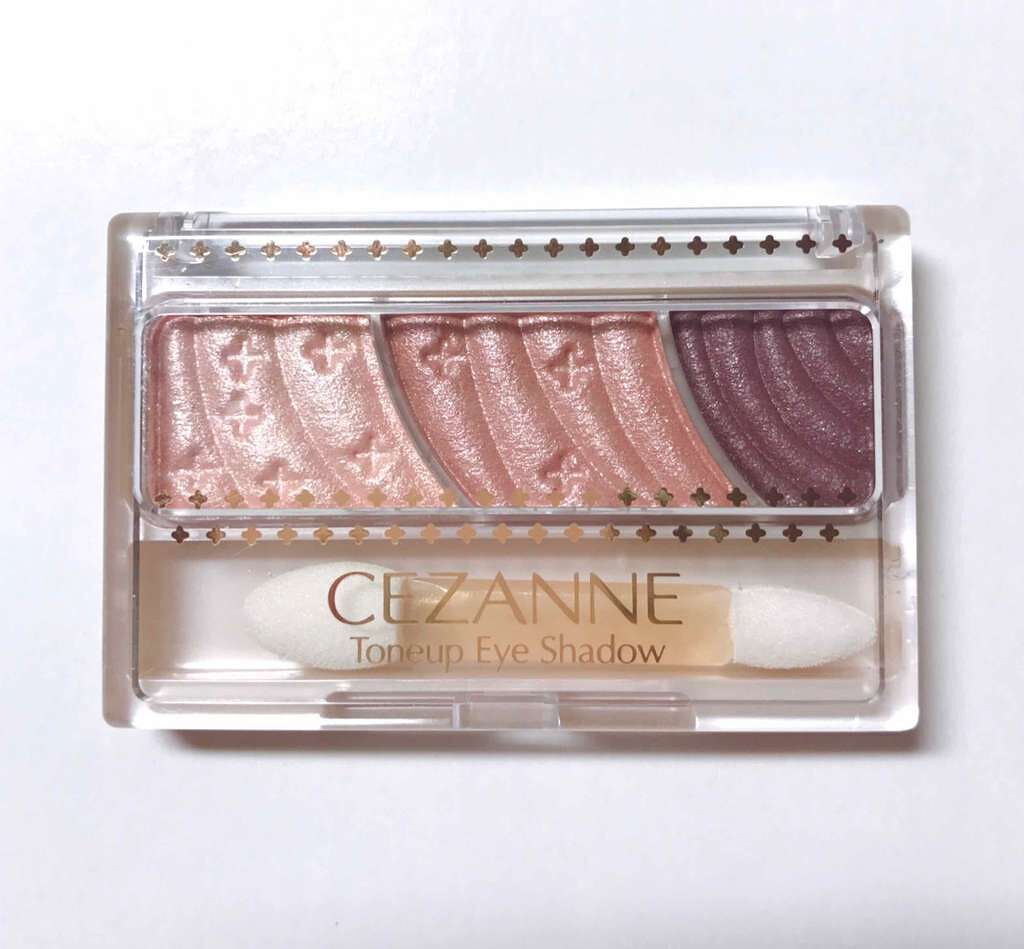 トーンアップアイシャドウ/CEZANNE/アイシャドウパレットを使ったクチコミ(1枚目)