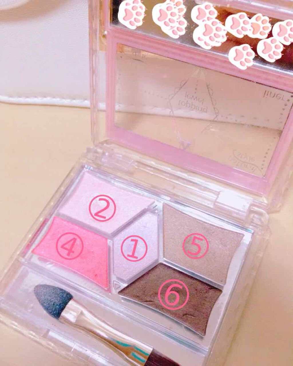 【旧品】パーフェクトスタイリストアイズ/キャンメイク/アイシャドウパレットを使ったクチコミ(2枚目)