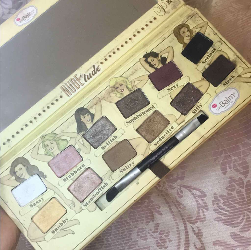 ヌードチュードパレット ノゥティーバージョン/the Balm/アイシャドウパレットを使ったクチコミ(2枚目)