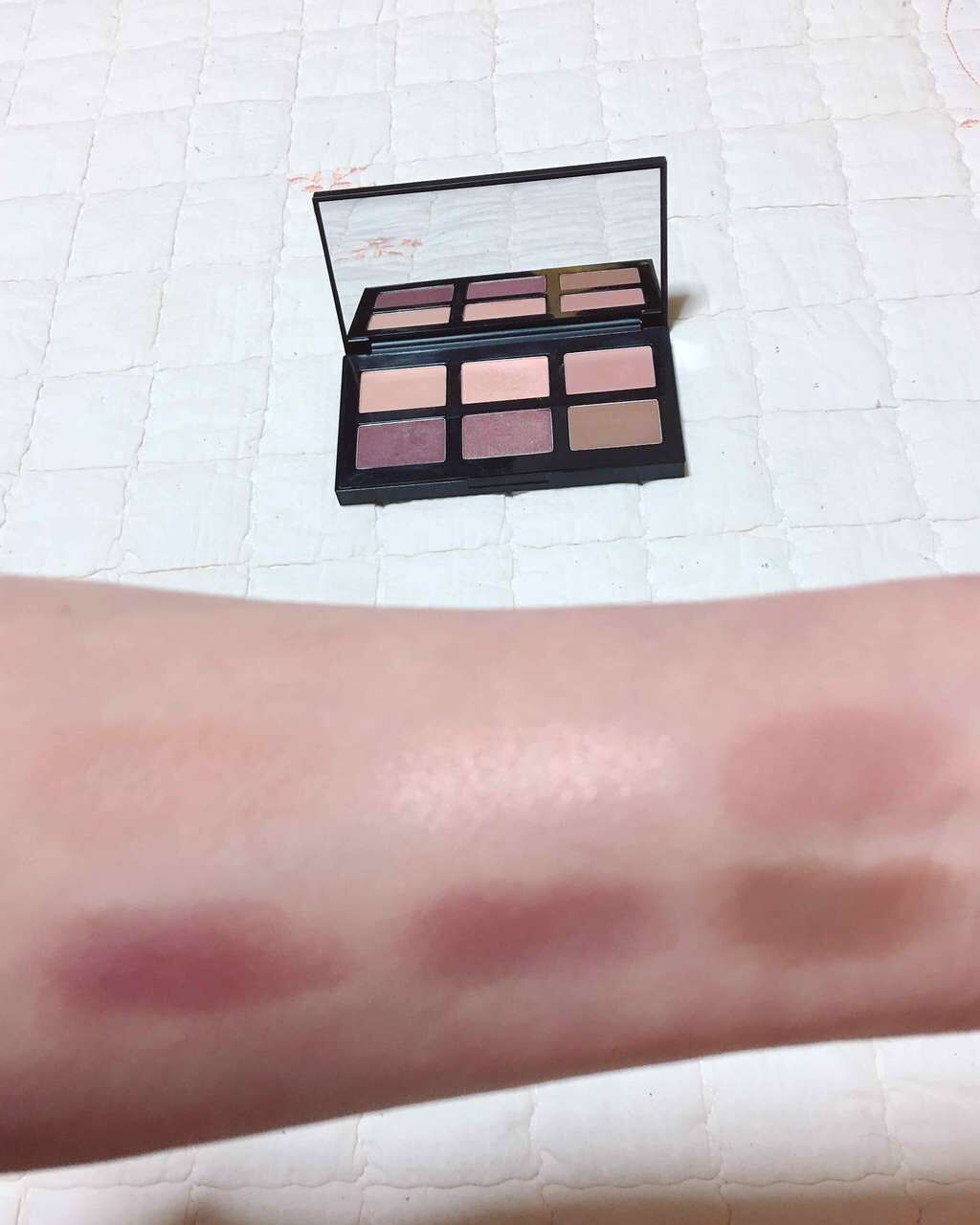 ベビーフェイス Baby face プチブラッシャーのクチコミ「イッツスキン
ライフカラーパレット
アイシャドウNo02ローラ

Ginger Cookie .....」（2枚目）