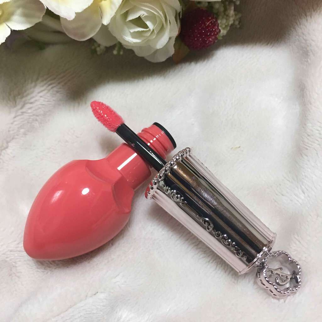 フォーエヴァージューシー オイルルージュ/JILL STUART/口紅を使ったクチコミ(2枚目)