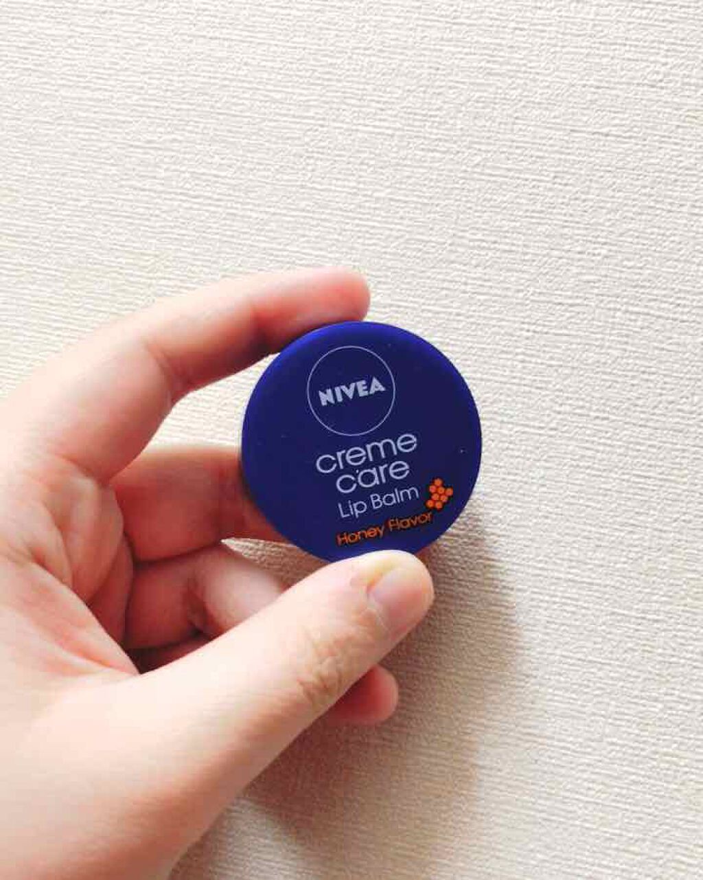 ニベア クリームケア リップバーム はちみつの香り/ニベア/リップケアを使ったクチコミ（1枚目）
