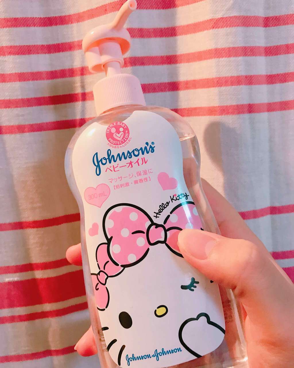 ジョンソン ベビーオイル 無香料/ジョンソンベビー/ボディオイルを使ったクチコミ（1枚目）