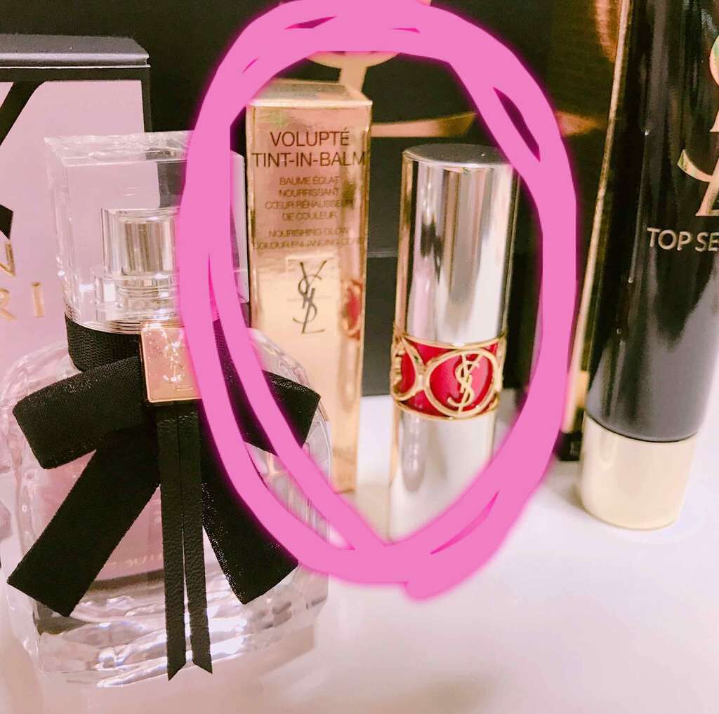 ヴォリュプテ ティントインバーム/YVES SAINT LAURENT BEAUTE/口紅を使ったクチコミ(1枚目)