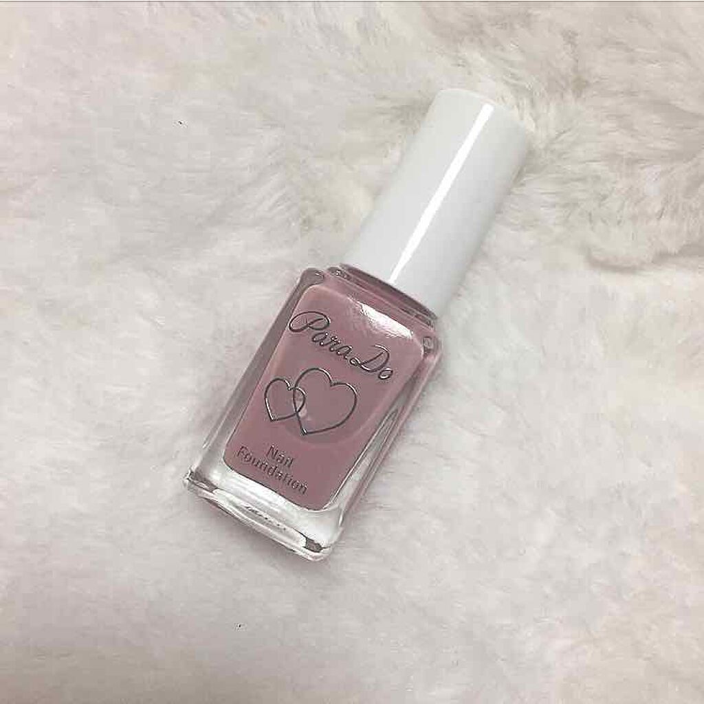 ネイルファンデーション/パラドゥ/マニキュアを使ったクチコミ(1枚目)