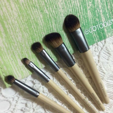 BAMBOO 6 Piece Brush Set/EcoTools/メイクブラシを使ったクチコミ（1枚目）