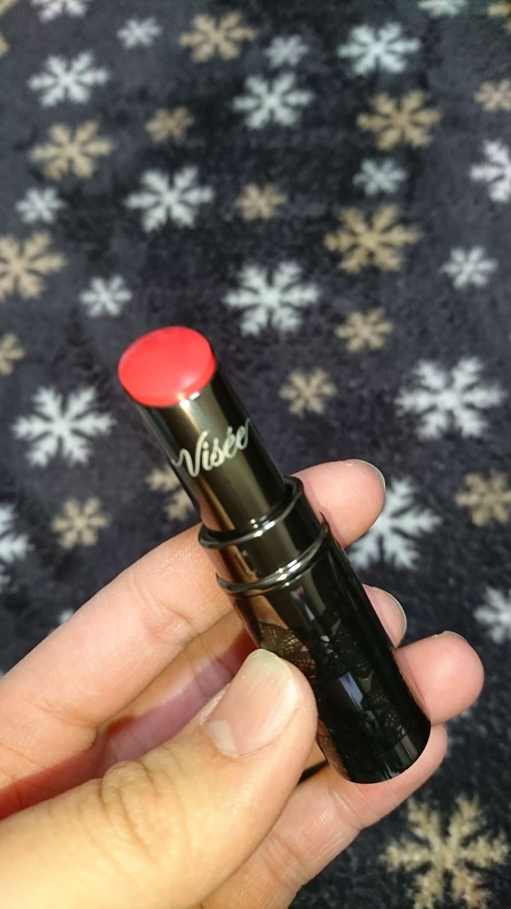 リシェ カラーポリッシュ リップスティック/Visée/口紅を使ったクチコミ(2枚目)