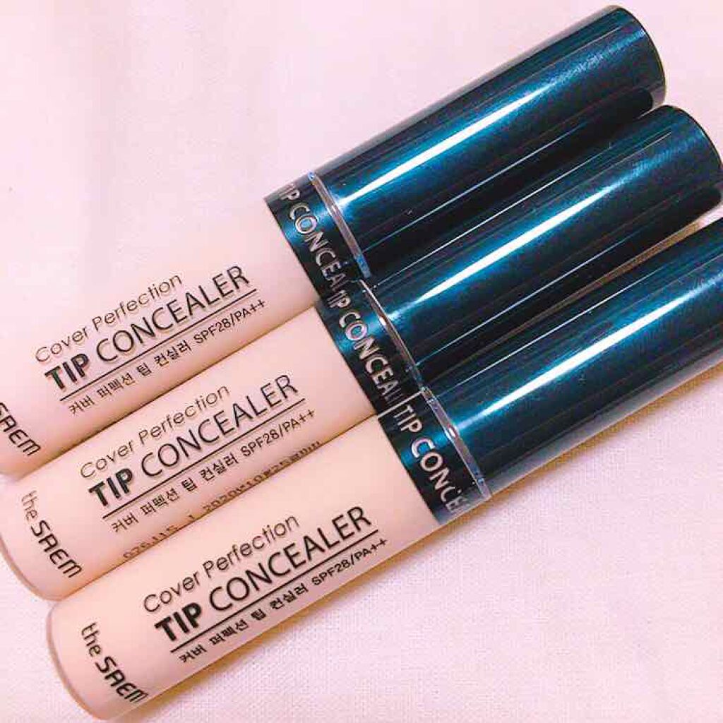 カバーパーフェクション チップコンシーラー/the SAEM/リキッドコンシーラーを使ったクチコミ（1枚目）
