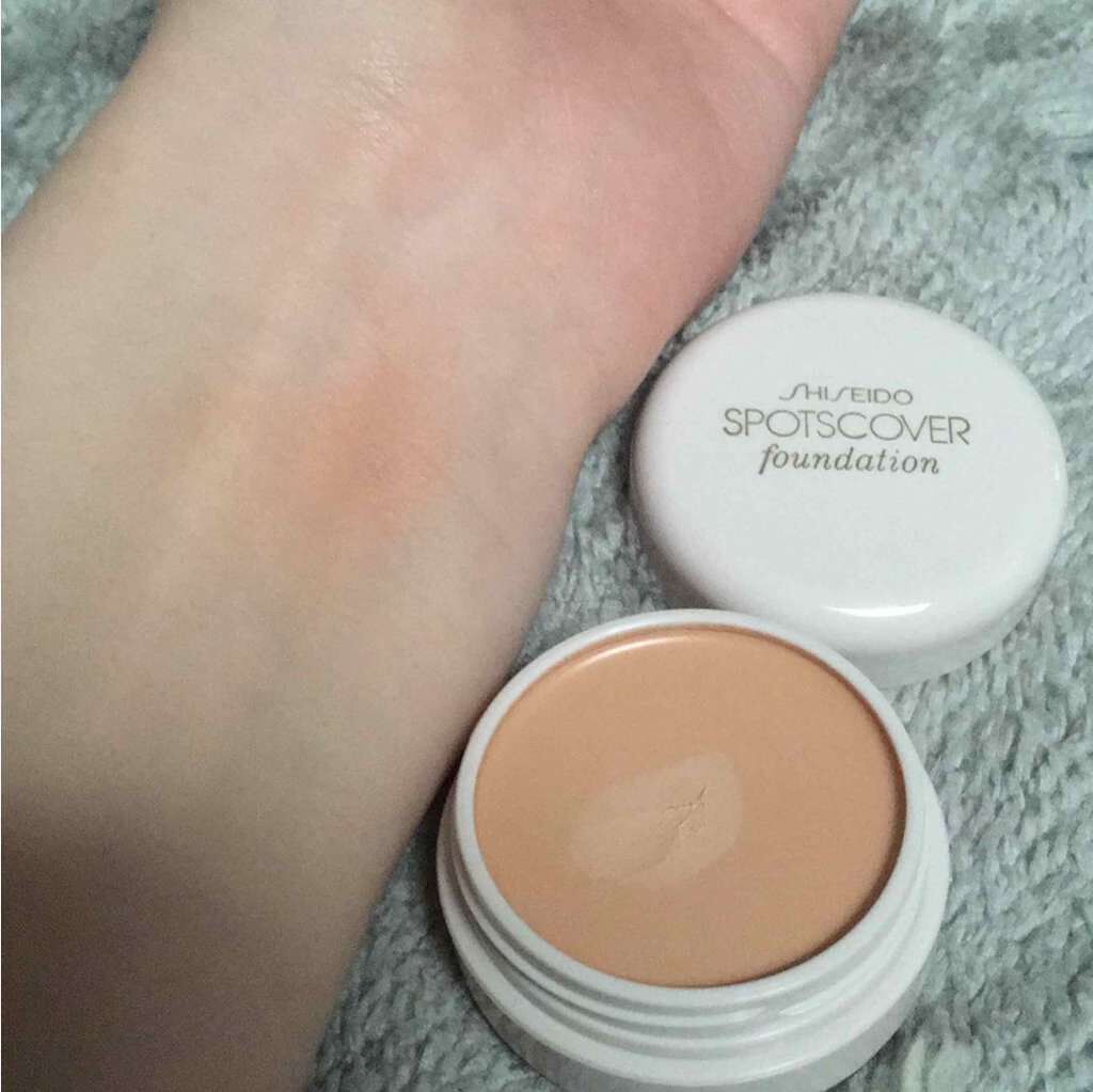 スポッツカバー ファウンデイション/SHISEIDO/クリームコンシーラーを使ったクチコミ（3枚目）