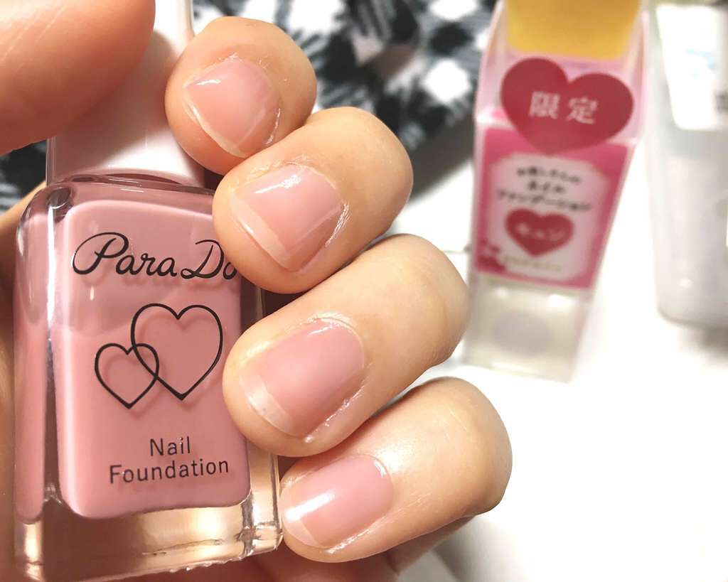 ネイルファンデーション/パラドゥ/マニキュアを使ったクチコミ（1枚目）