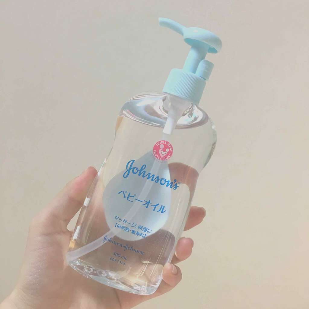 ジョンソン ベビーオイル 無香料/ジョンソンベビー/ボディオイルを使ったクチコミ(1枚目)