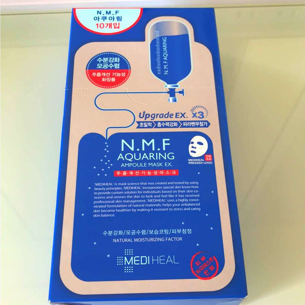 N.M.FアクアアンプルマスクJEX/MEDIHEAL/シートマスク・パックを使ったクチコミ(1枚目)