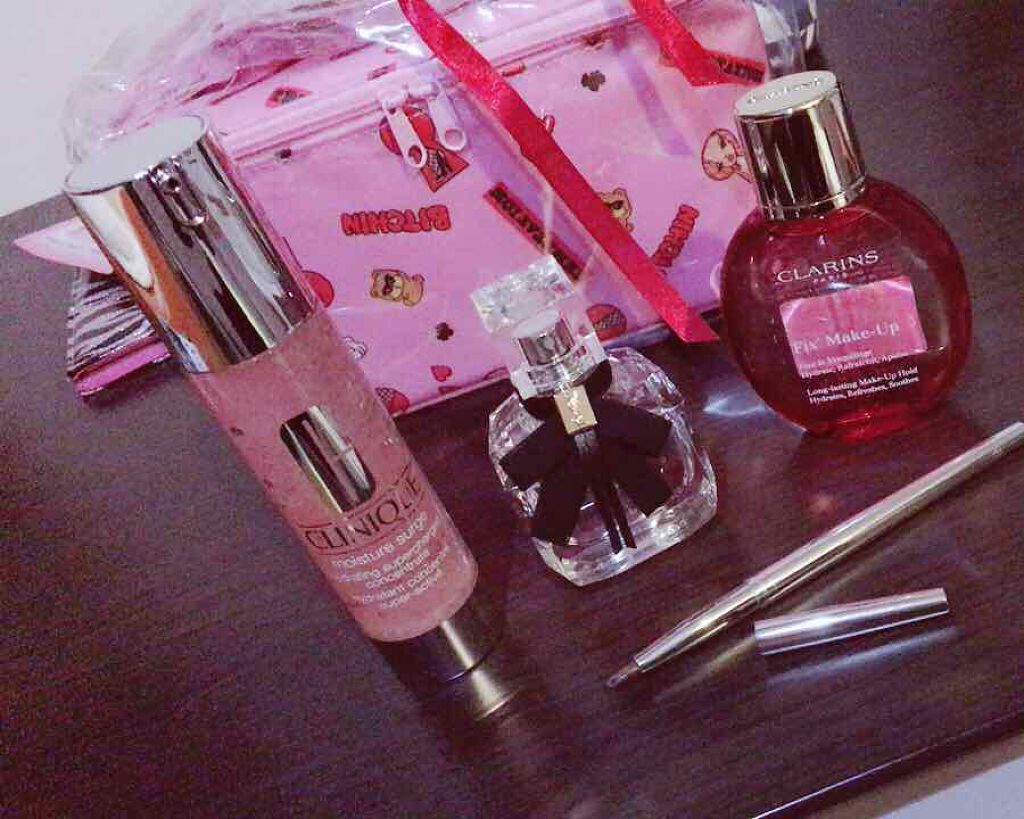 フィックス メイクアップ/CLARINS/ミスト状化粧水を使ったクチコミ(1枚目)