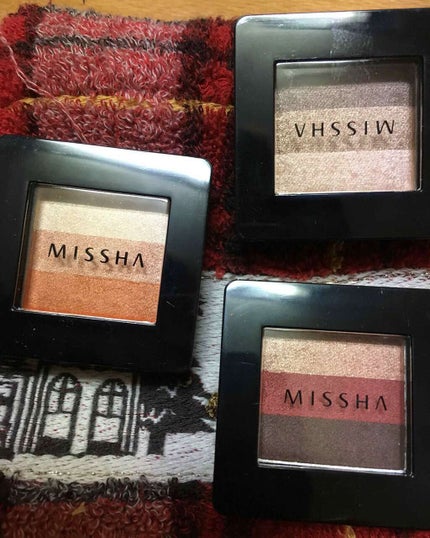 トリプルシャドウ/MISSHA/アイシャドウパレットを使ったクチコミ(1枚目)