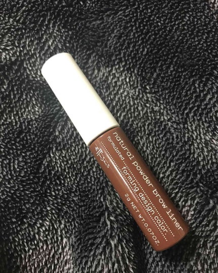 チップオン アイブロー ピンクブラウン/ettusais/パウダーアイブロウを使ったクチコミ(1枚目)