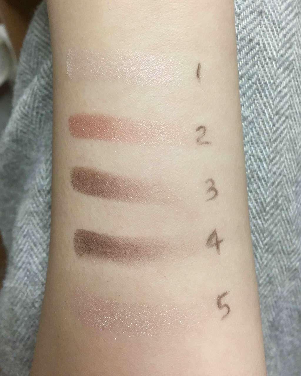 ショコラスウィート アイズ/リンメル ロンドン/アイシャドウパレットを使ったクチコミ(2枚目)