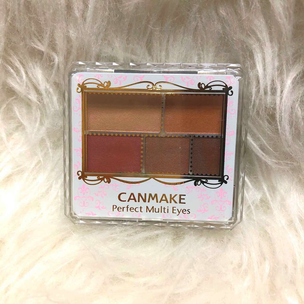 パーフェクトマルチアイズ/キャンメイク/アイシャドウパレットを使ったクチコミ(1枚目)