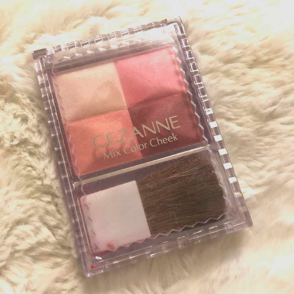 ミックスカラーチーク/CEZANNE/パウダーチークを使ったクチコミ(1枚目)