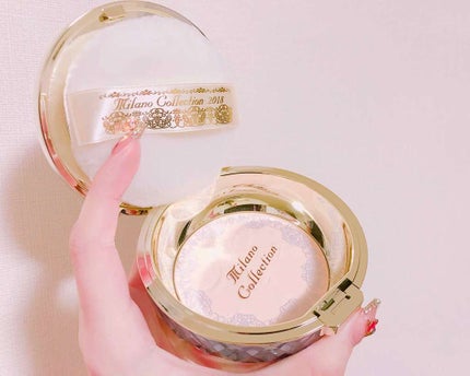 フェースアップパウダー<ミラノコレクション2018>/ミラノコレクション/プレストパウダーを使ったクチコミ(2枚目)