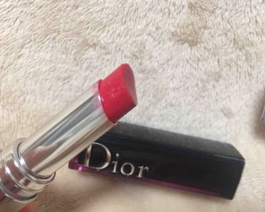 ディオール アディクト ラッカー スティック 757 アメリカン ガール/Dior/口紅を使ったクチコミ（2枚目）
