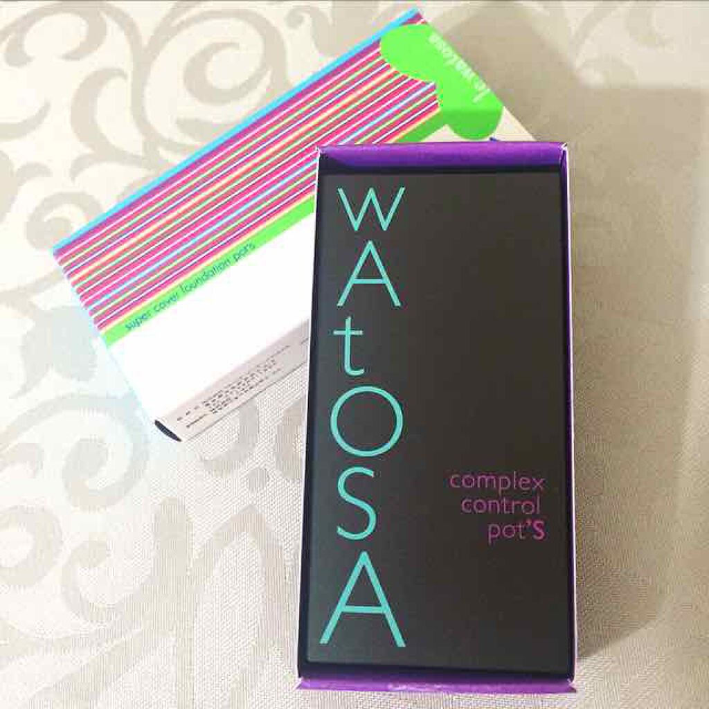 スーパー カヴァー・ファンデーション ポッツ/ワトゥサ/その他キットセットを使ったクチコミ（1枚目）