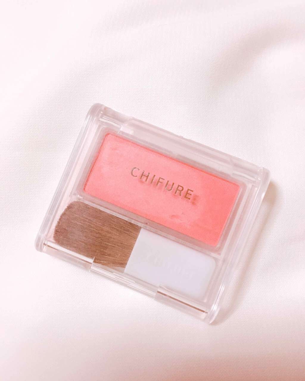 チーク カラー(ブラシ付)/ちふれ/パウダーチークを使ったクチコミ(1枚目)