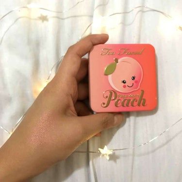 パパドントピーチ インフューズド チーク/Too Faced/パウダーチークを使ったクチコミ（3枚目）