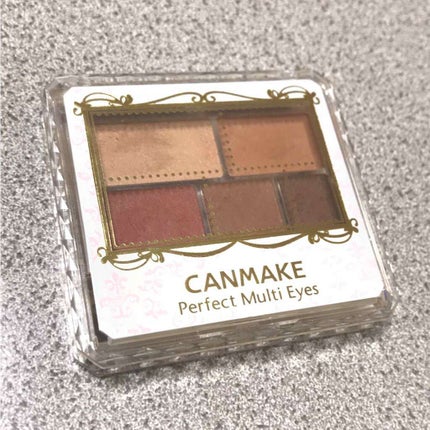 パーフェクトマルチアイズ/キャンメイク/アイシャドウパレットを使ったクチコミ(1枚目)