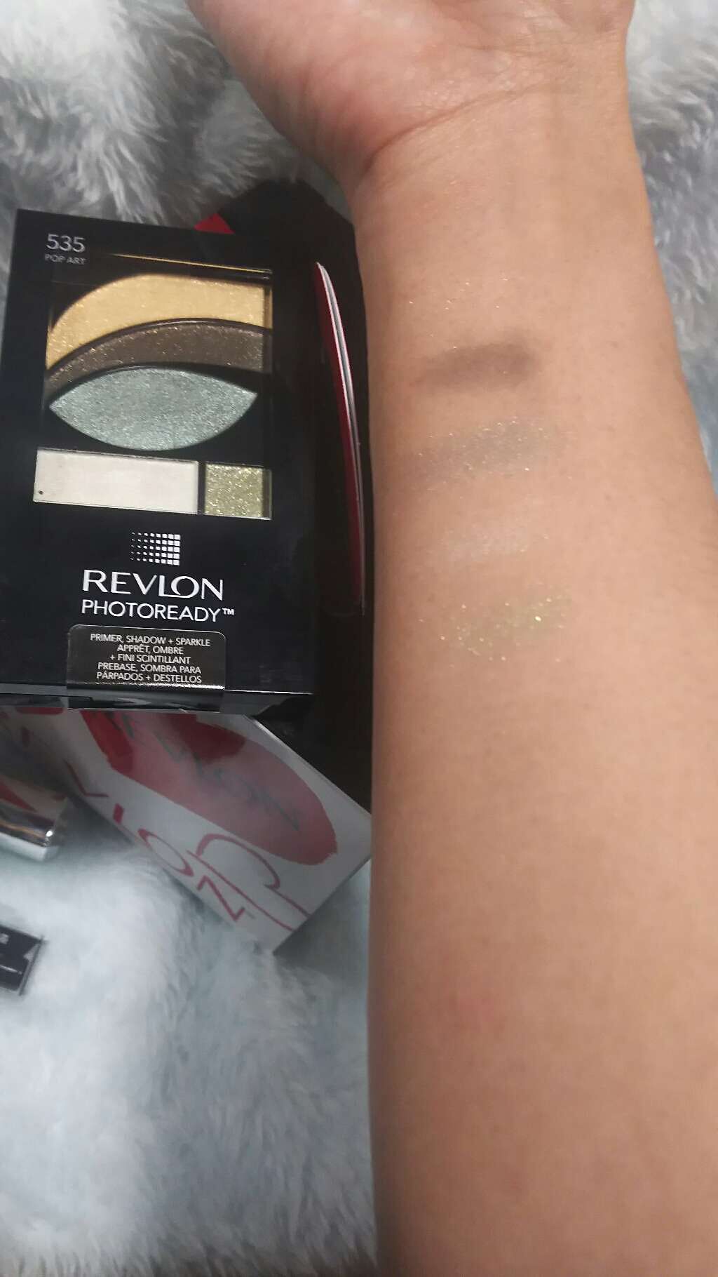 フォトレディ エアブラッシュ エフェクト メイクアップ/REVLON/リキッドファンデーションを使ったクチコミ(3枚目)