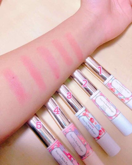 ステイオンバームルージュ/キャンメイク/口紅を使ったクチコミ(2枚目)