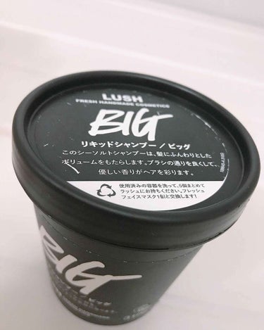 LUSH リキッドシャンプー ビック

こちらもLUSHでお気に入りの商品。
スクラブタイプのシャンプーで、頭皮をすっきり洗浄してくれます💆‍♀️さわやかな香りもお気に入り👌
私はいつも、これでシャンプ