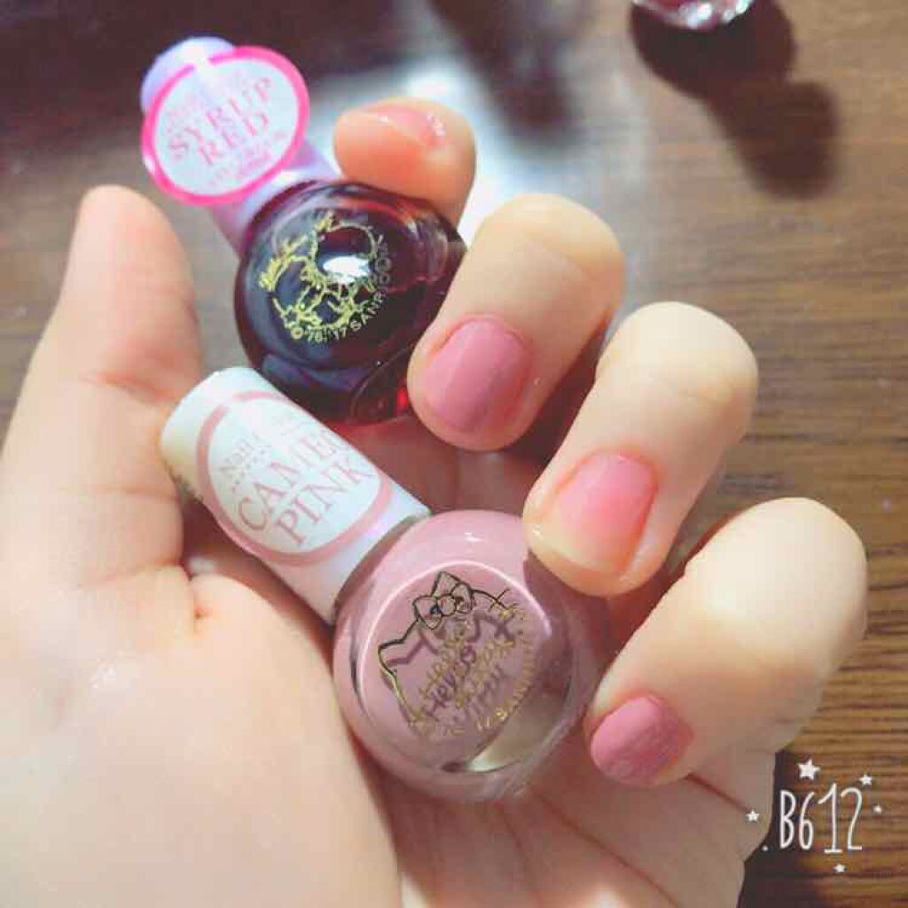 サンリオネイル/DAISO/マニキュアを使ったクチコミ(3枚目)