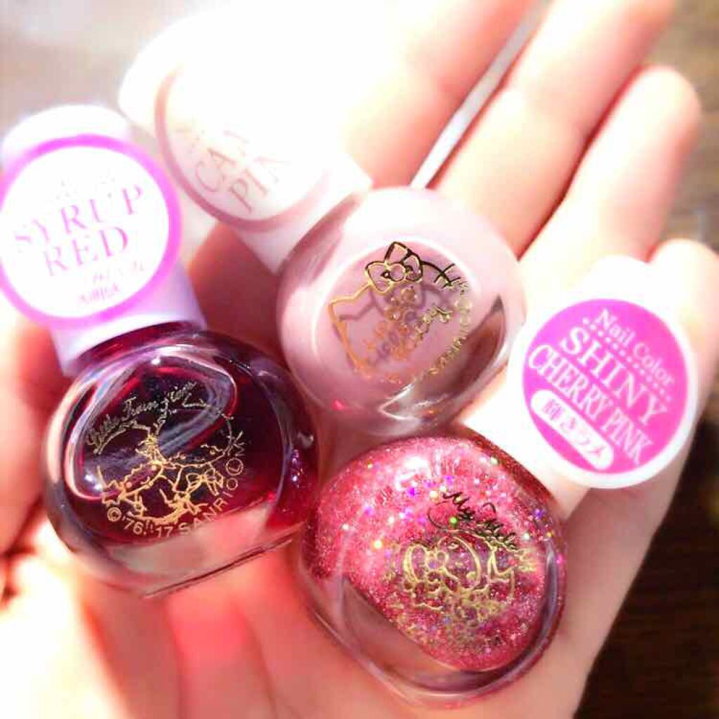 サンリオネイル/DAISO/マニキュアを使ったクチコミ(2枚目)